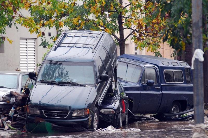  Em La Plata foram registrados 400 mil&iacute;metros de &aacute;gua em duas horas