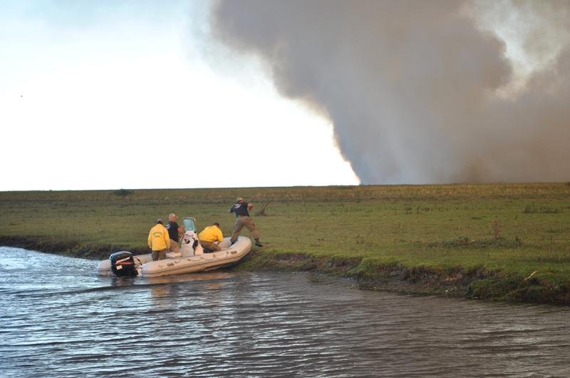 Extinto inc&ecirc;ndio na reserva ecol&oacute;gica do Taim