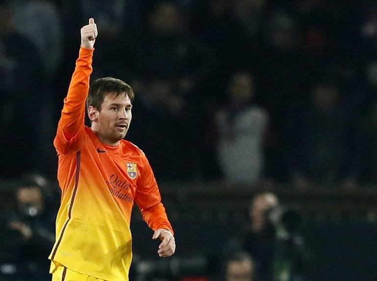 Messi far&aacute; exames para confirmar presen&ccedil;a em decis&atilde;o contra PSG