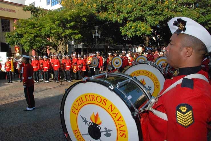 Banda se apresentou no Centro de Santa Maria
