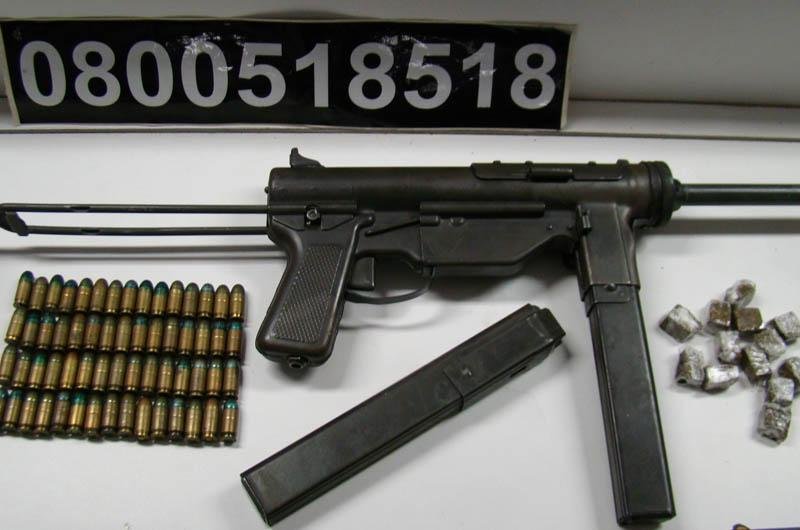 Arma foi encontrada no Territ&oacute;rio da Paz, na zona Sul de Porto Alegre
