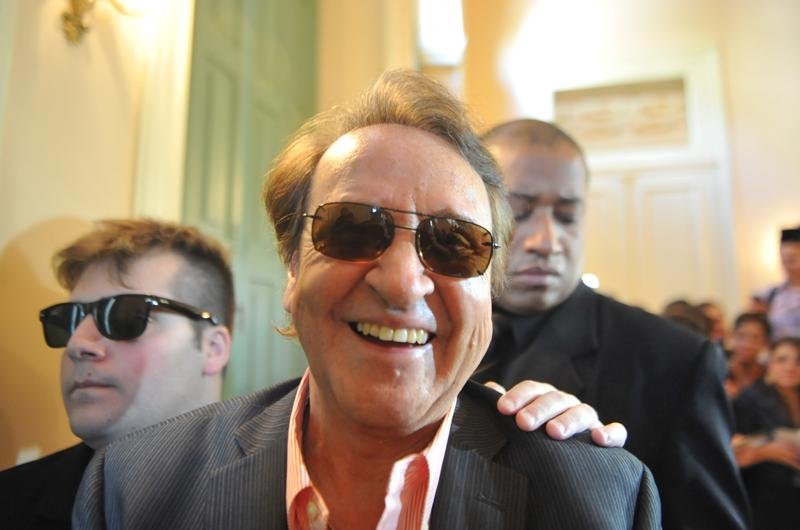 Ator Carlos Villagr&aacute;n foi recebido na prefeitura da Capital nesta quinta-feira