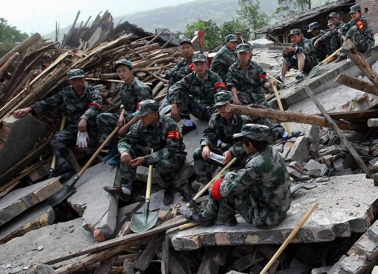 Terremoto causou destrui&ccedil;&atilde;o na China