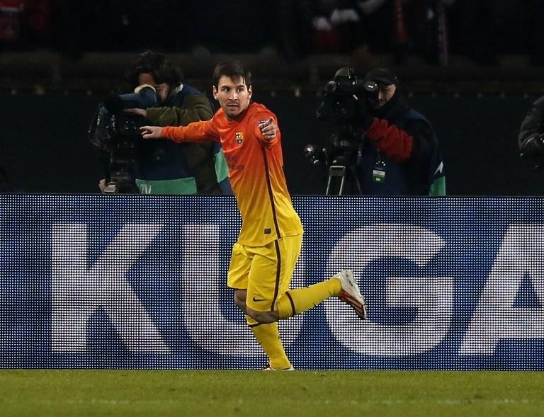 Messi sofreu les&atilde;o na partida de ida das quartas de final da Liga dos Campe&otilde;es, contra o PSG
