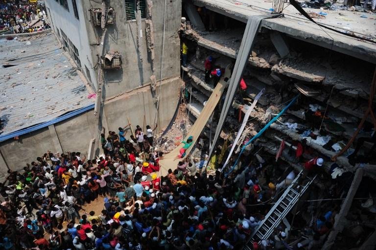 N&uacute;mero de mortos por desabamento em Bangladesh sobe para 200