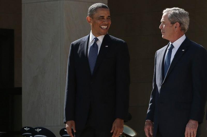Obama discursou em cerim&ocirc;nia de inaugura&ccedil;&atilde;o de biblioteca de Bush