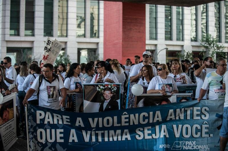 Manifestantes protestam em S&atilde;o Paulo