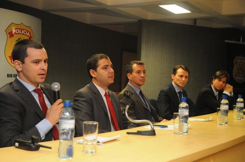 Pol&iacute;cia Federal concedeu coletiva durante a manh&atilde; para maiores esclarecimentos sobre a opera&ccedil;&atilde;o