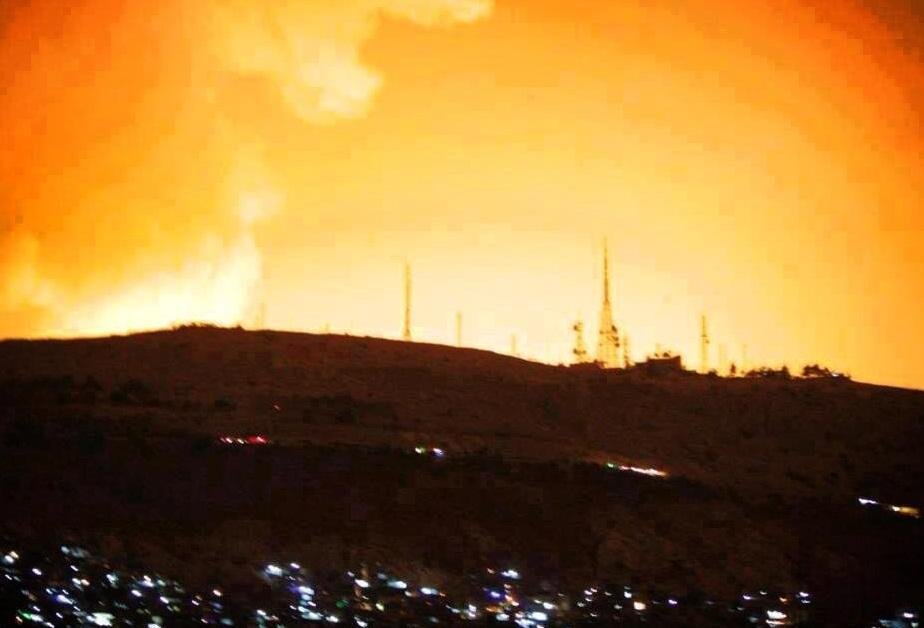 Israel lan&ccedil;ou mais um ataque perto de Damasco