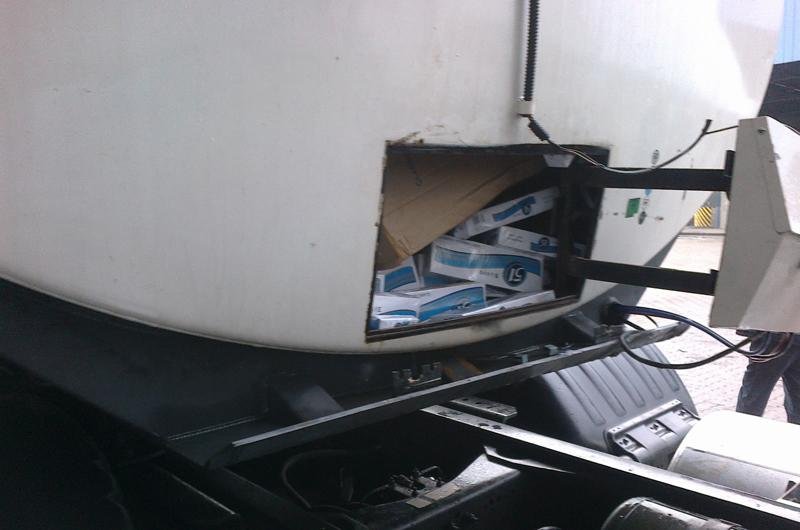 Mercadoria contrabandeada estava em carreta abordada na BR 116, em Pelotas