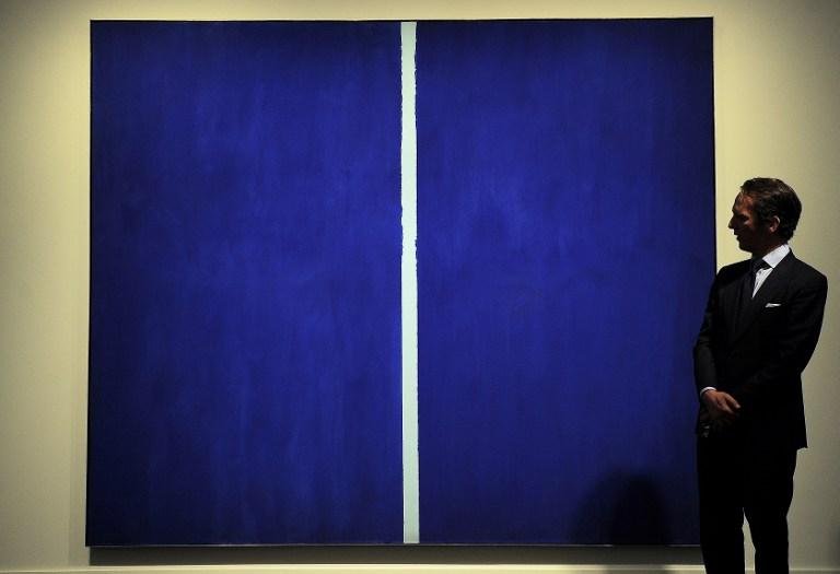 Obra de pintor americano &eacute; arrematada por 43,84 milh&otilde;es de d&oacute;lares