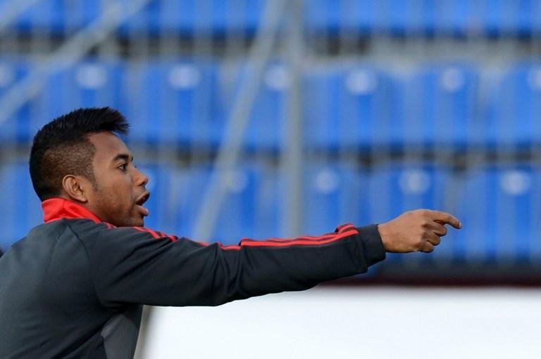 Robinho arrumou confus&atilde;o em treino do Milan
