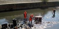 Em duas semanas, DMLU retira 30 toneladas de lixo do Arroio Dilúvio