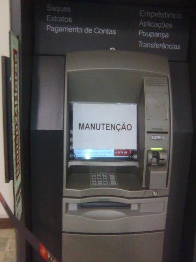 Terminal foi interditado no shopping Rua da Praia