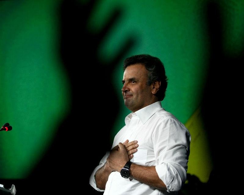 A&eacute;cio Neves assumiu a presid&ecirc;ncia do PSDB em conven&ccedil;&atilde;o neste s&aacute;bado