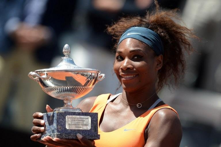 Serena Williams &eacute; campe&atilde; em Roma