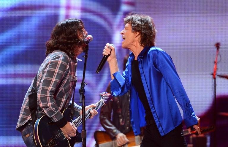 Dave Grohl e Mick Jagger fizeram dueto em show dos Rolling Stones na Calif&oacute;rnia
