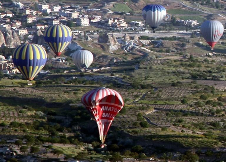 Acidente com bal&otilde;es deixou tr&ecirc;s mortos na Turquia