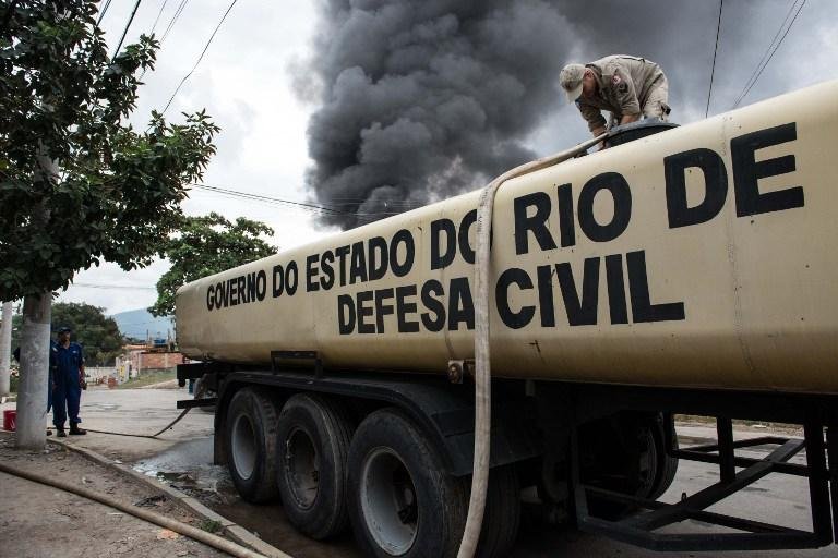 Inc&ecirc;ndio foi controlado no Rio de Janeiro