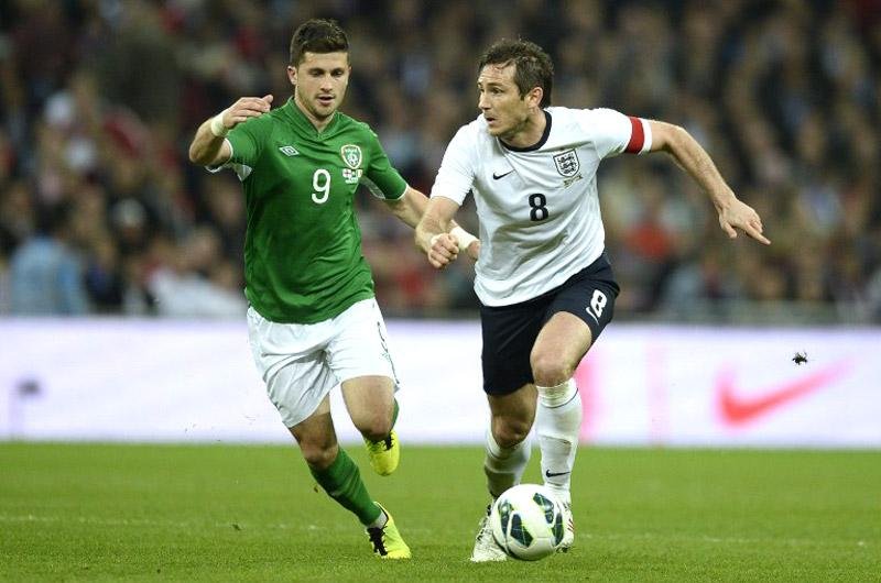 Antes de enfrentar o Brasil, Inglaterra empata com Irlanda em 1 a 1