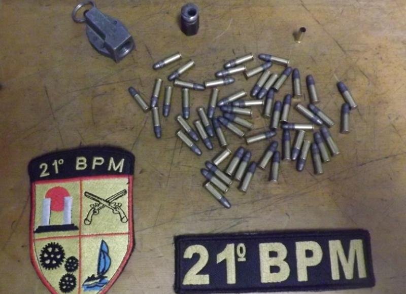 Arma artesanal lembra um apontador de l&aacute;pis
