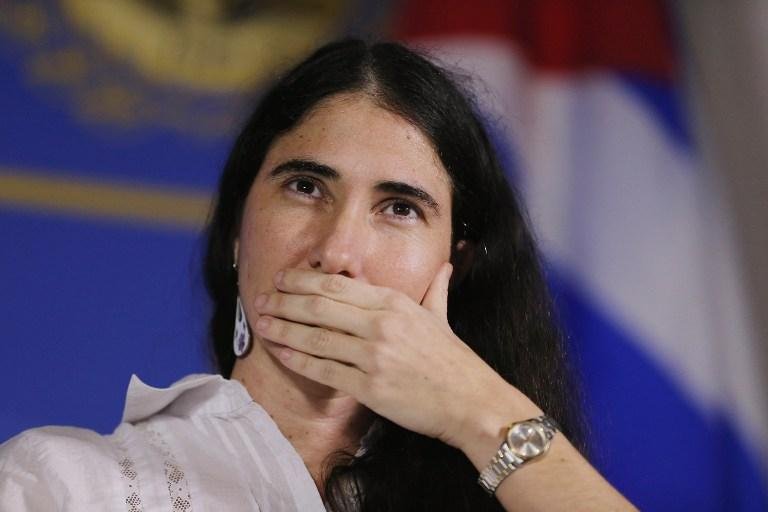Blogueira Yoani S&aacute;nchez voltou a Cuba