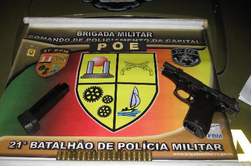 Jovem foi flagrado em abordagem de rotina