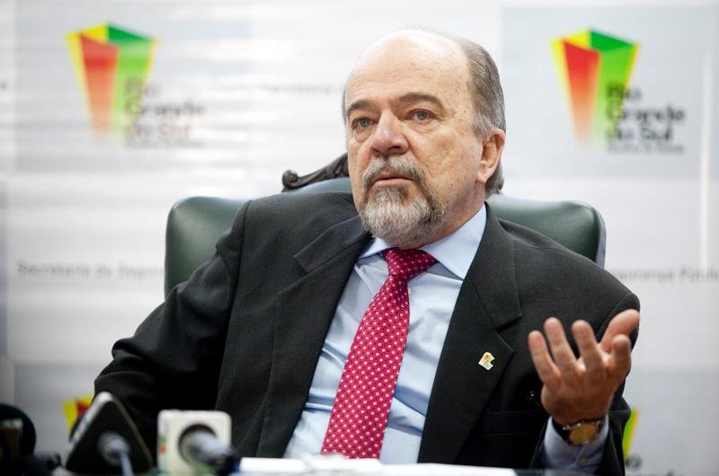 Michels concedeu entrevista coletiva para falar sobre a situa&ccedil;&atilde;o carcer&aacute;ria do Estado