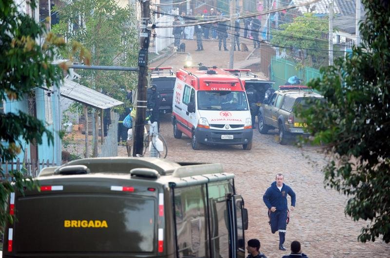 Ap&oacute;s fim do c&aacute;rcere, mulher foi socorrida e levada ao Hospital Get&uacute;lio Vargas 