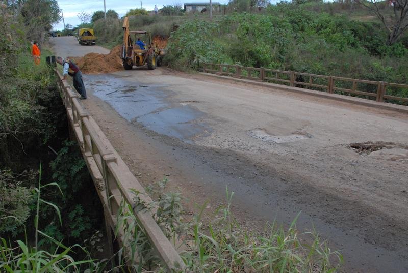Recupera&ccedil;&atilde;o de ponte ainda n&atilde;o tem previs&atilde;o de t&eacute;rmino
