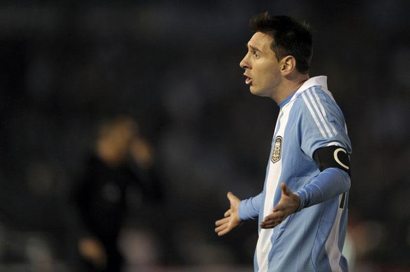 Messi passou em branco em Buenos Aires