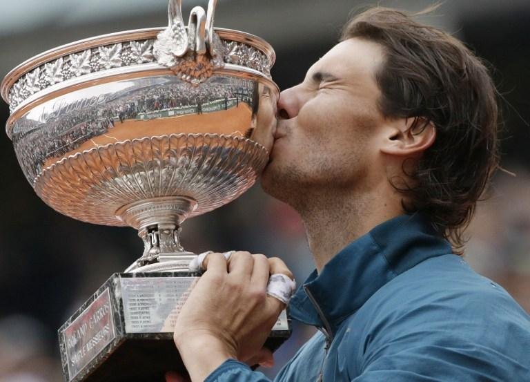 Nadal se emocionou ao conquistar oitavo t&iacute;tulo de Roland Garros