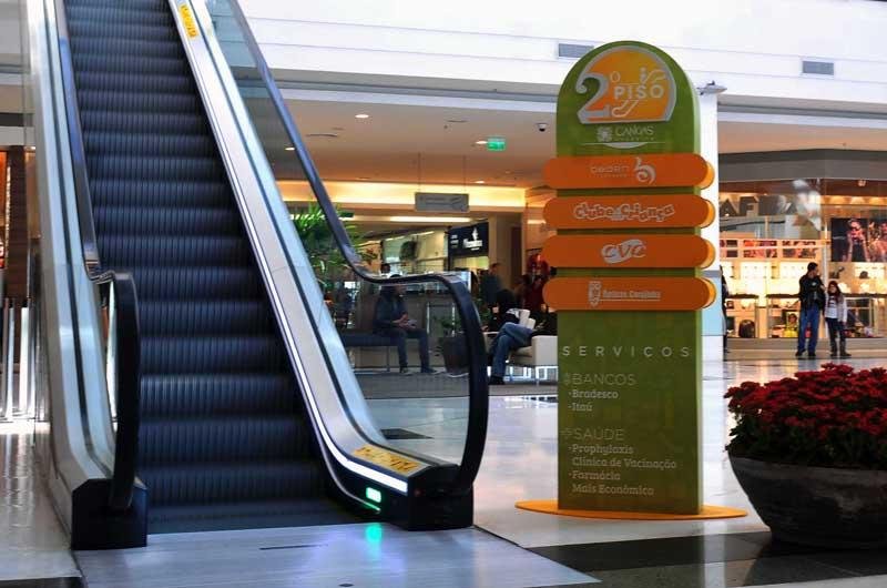 Crian&ccedil;a de tr&ecirc;s anos morreu ap&oacute;s cair de uma escada rolante no Shopping e Canoas 
