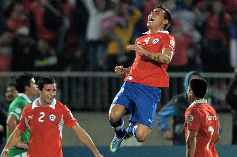 Gremista Vargas anotou gol pela sele&ccedil;&atilde;o do Chile