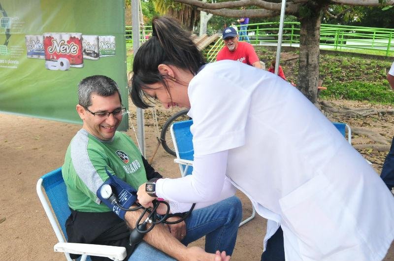 Verifica&ccedil;&atilde;o da press&atilde;o foi um dos servi&ccedil;os oferecidos