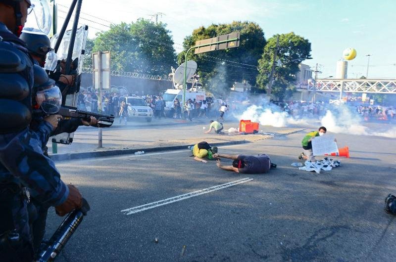 Ministro do Esporte, Aldo Rebelo, n&atilde;o quis opinar sobre o ocorrido