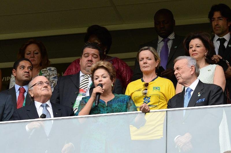 Presidente recebeu vaias na abertura da Copa das Confedera&ccedil;&otilde;es