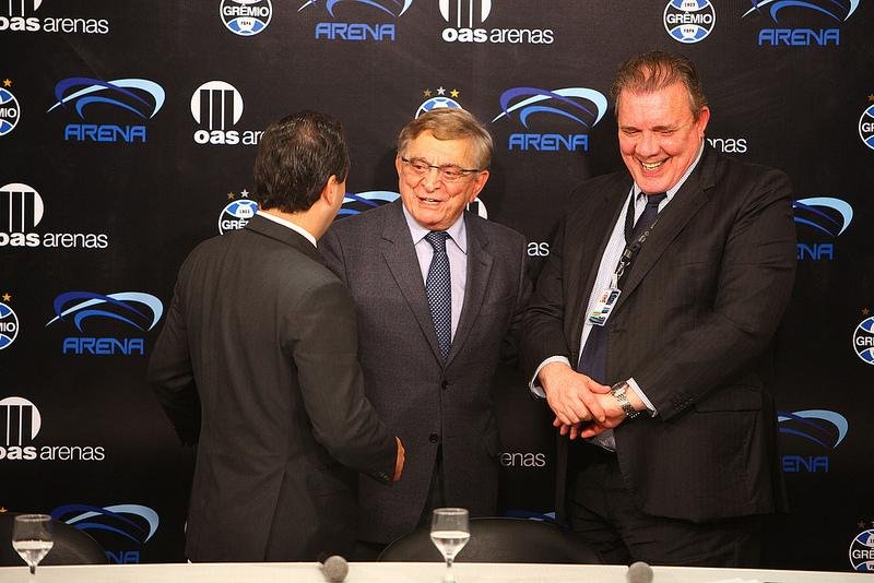 Gr&ecirc;mio e OAS buscam novas receitas para alavancar Arena 