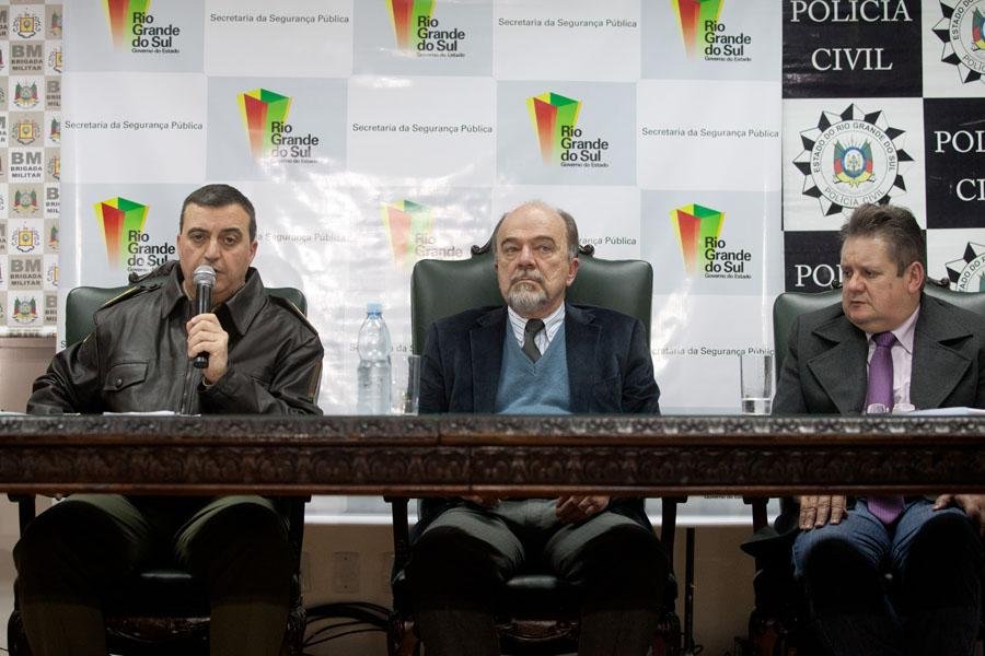 C&uacute;pula da Seguran&ccedil;a P&uacute;blica concedeu entrevista coletiva hoje