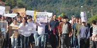 Protesto em Encantado reuniu 500 pessoas	