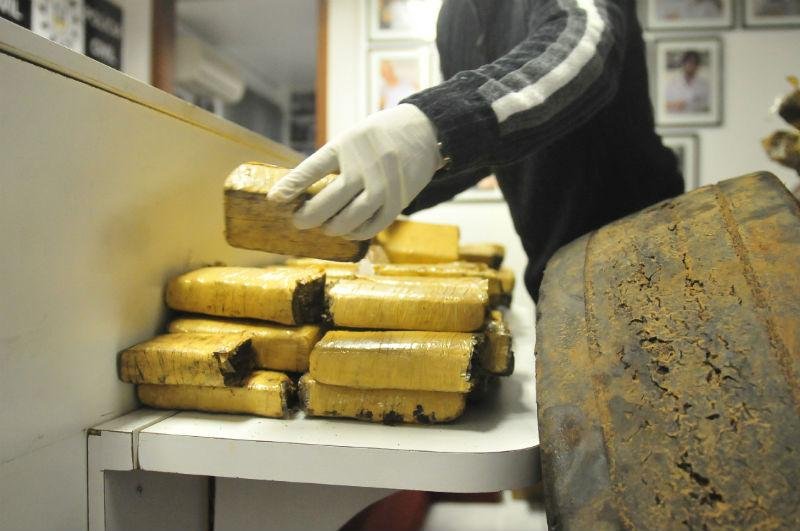Denarc apreendei 208 quilos de maconha em Canoas