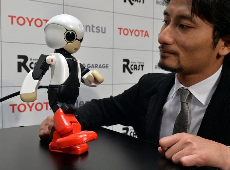 Rob&ocirc; mede apenas 34 cent&iacute;metros