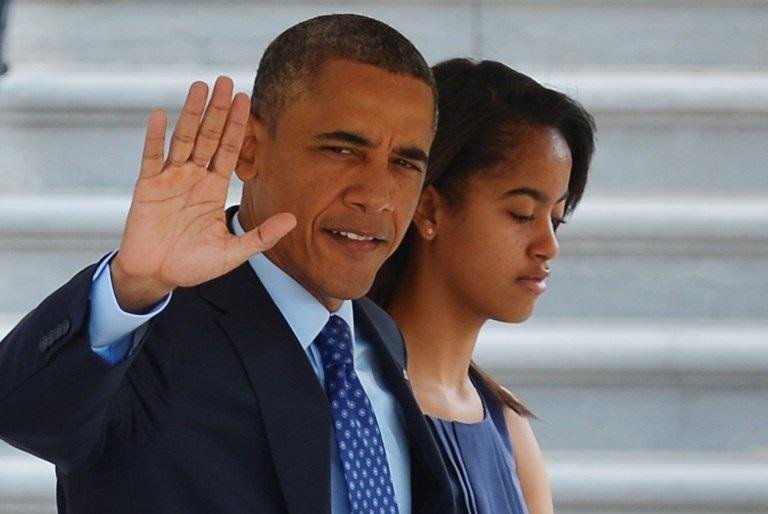 Obama viaja com a fam&iacute;lia para a &Aacute;frica do Sul