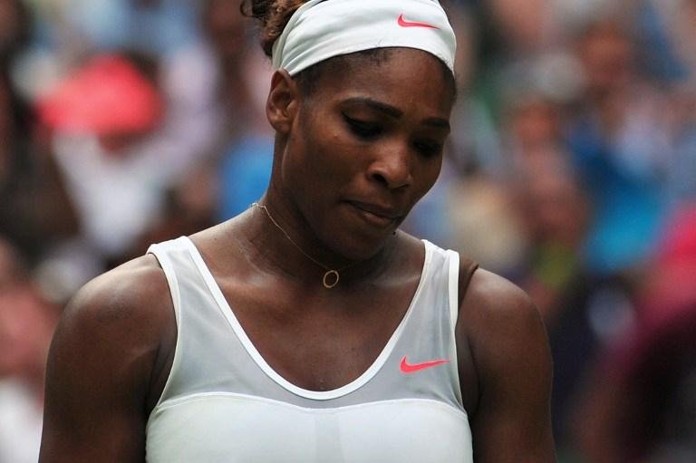 A n&uacute;mero 1 do mundo, Serena Williams, &eacute; eliminada de Wimbledon