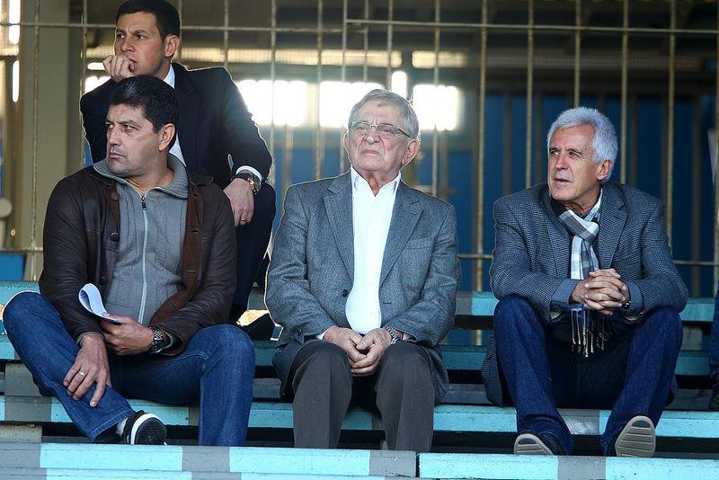 Fabio Koff esteve no est&aacute;dio e observou o jogo-treino do Tricolor