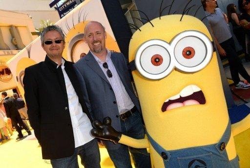 Hil&aacute;ria linguagem dos minions &eacute; obra dos dois diretores franceses Pierre Coffin e Chris Renaud