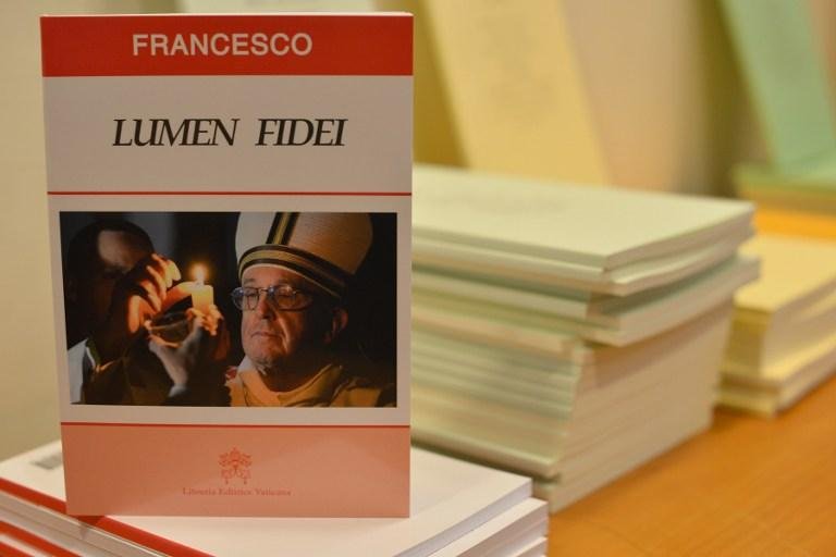 Enc&iacute;clica foi intitulada A Luz da F&eacute;
