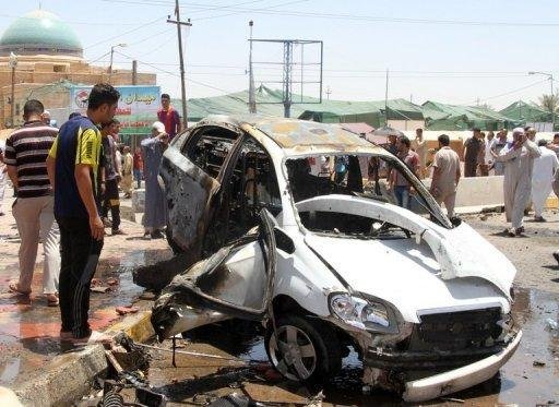 Carro bomba matou sete homens e feriu outros nove