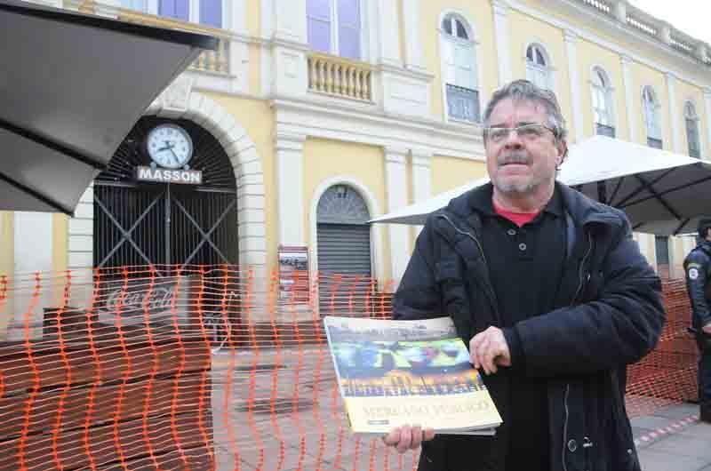 Rafael Guimaraens lembrou hist&oacute;ria do Mercado P&uacute;blico em livro