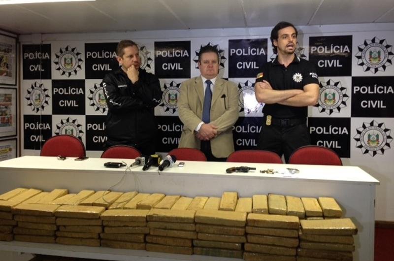300 quilos de maconha foram apreendidos durante a ofensiva